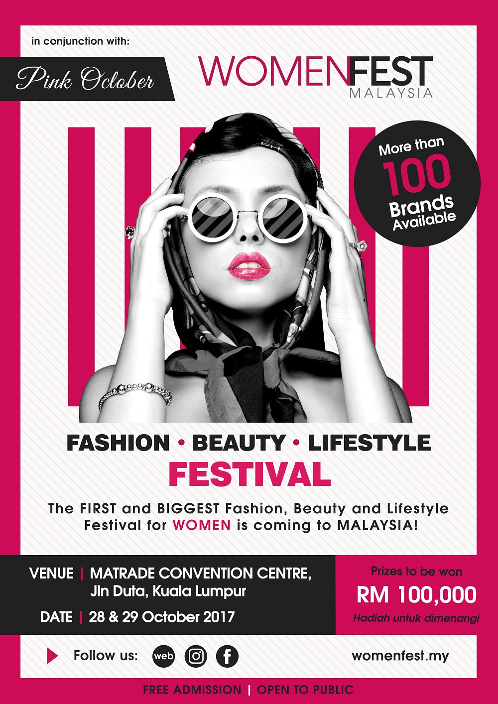 Women Fest Malaysia Hello? Which girl wouldn’t flip out when you mention two whole days of shopping?